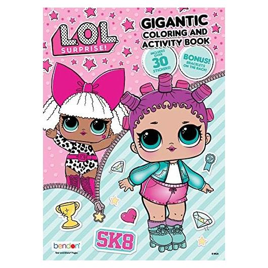 Libro para Colorear L.O.L. Surprise! Bendon 192 Páginas