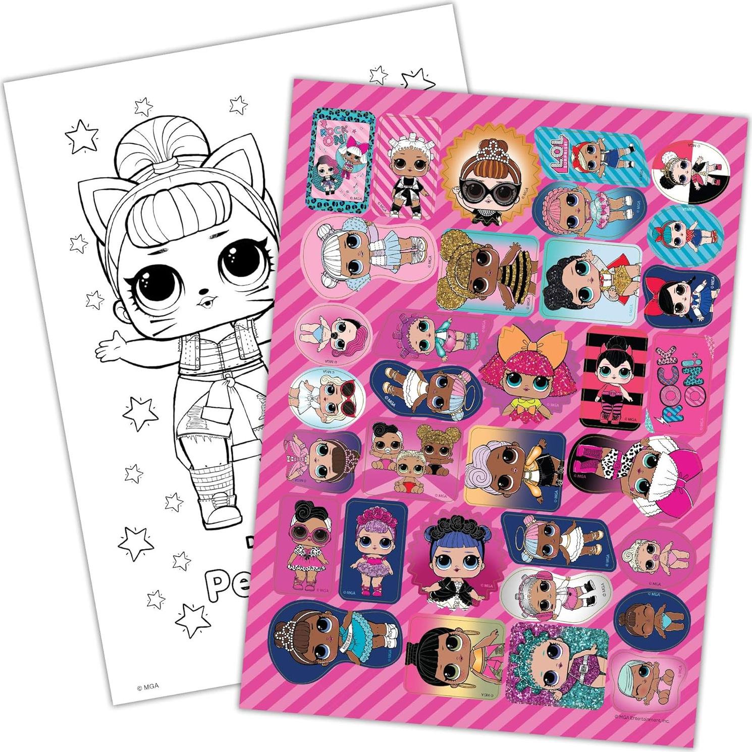 Libro para Colorear L.O.L. Surprise! Bendon 192 Páginas