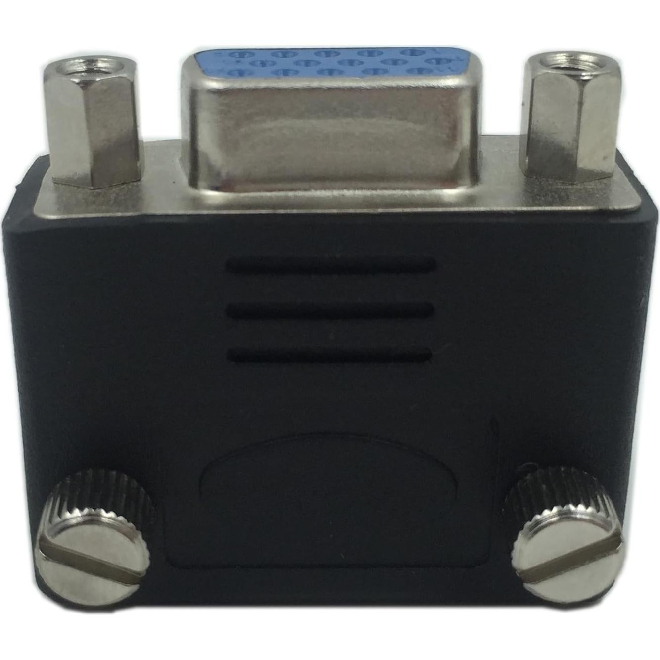 Adaptador VGA 15 Pines Macho a Hembra 90 Grados CERRXIAN