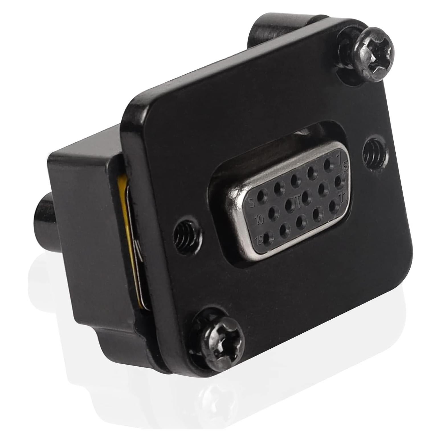 Conector de panel VGA QIANRENON DB15 hembra a macho 1080P