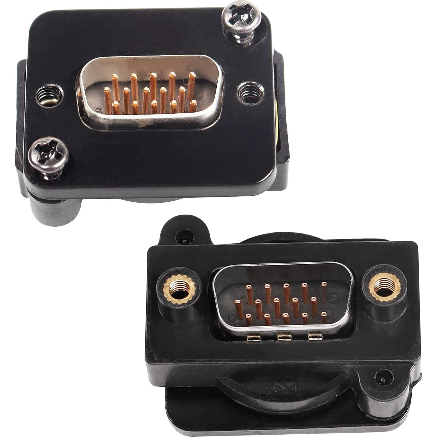 Conector VGA Macho a Macho DB15 QIANRENON 1080P Panel