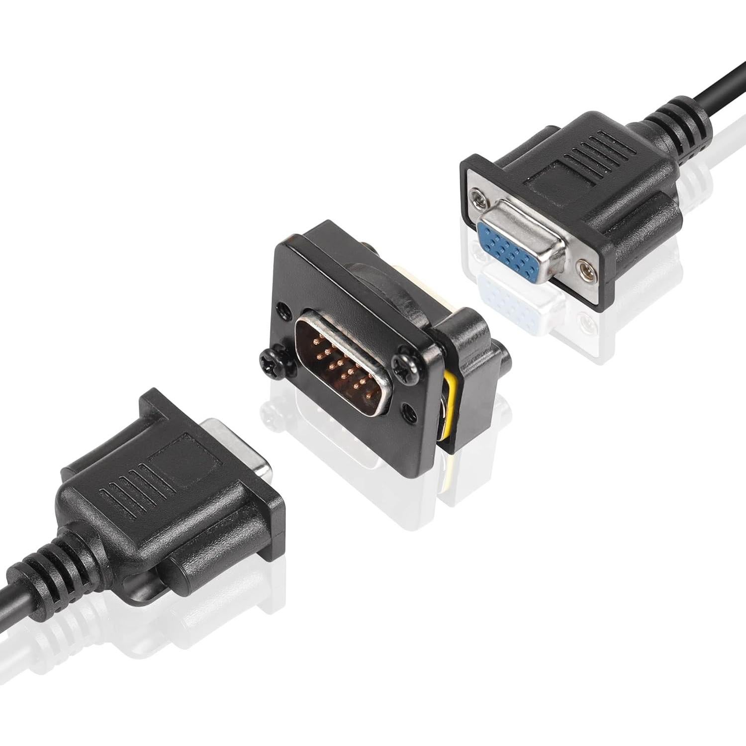 Conector VGA Macho a Macho DB15 QIANRENON 1080P Panel