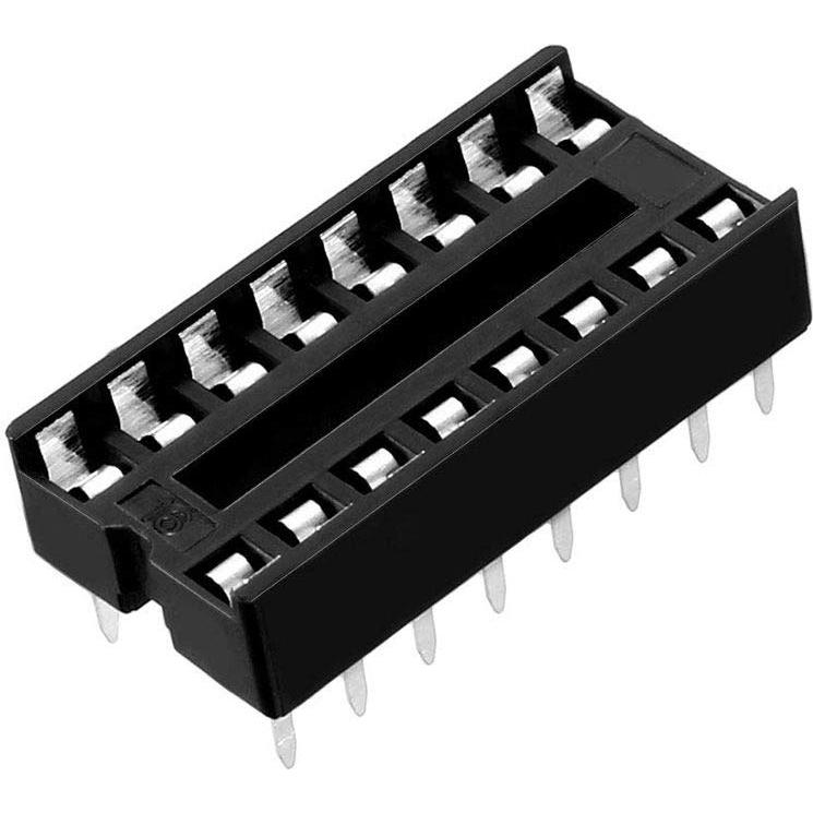 50 Zócalos DIP IC 16 Pines DAOKI Tipo Soldadura 2.54mm