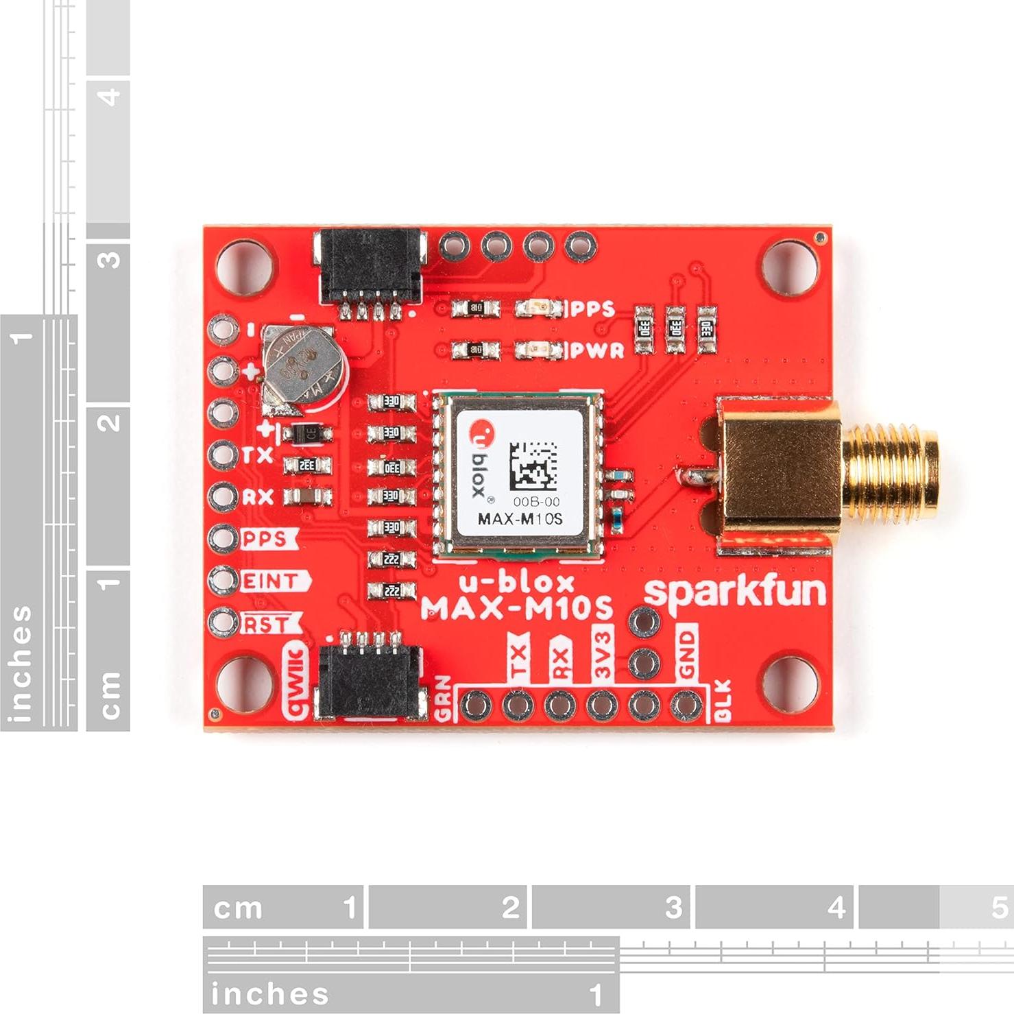 Módulo GNSS SparkFun MAX-M10S 3.3V Ultra Bajo Consumo