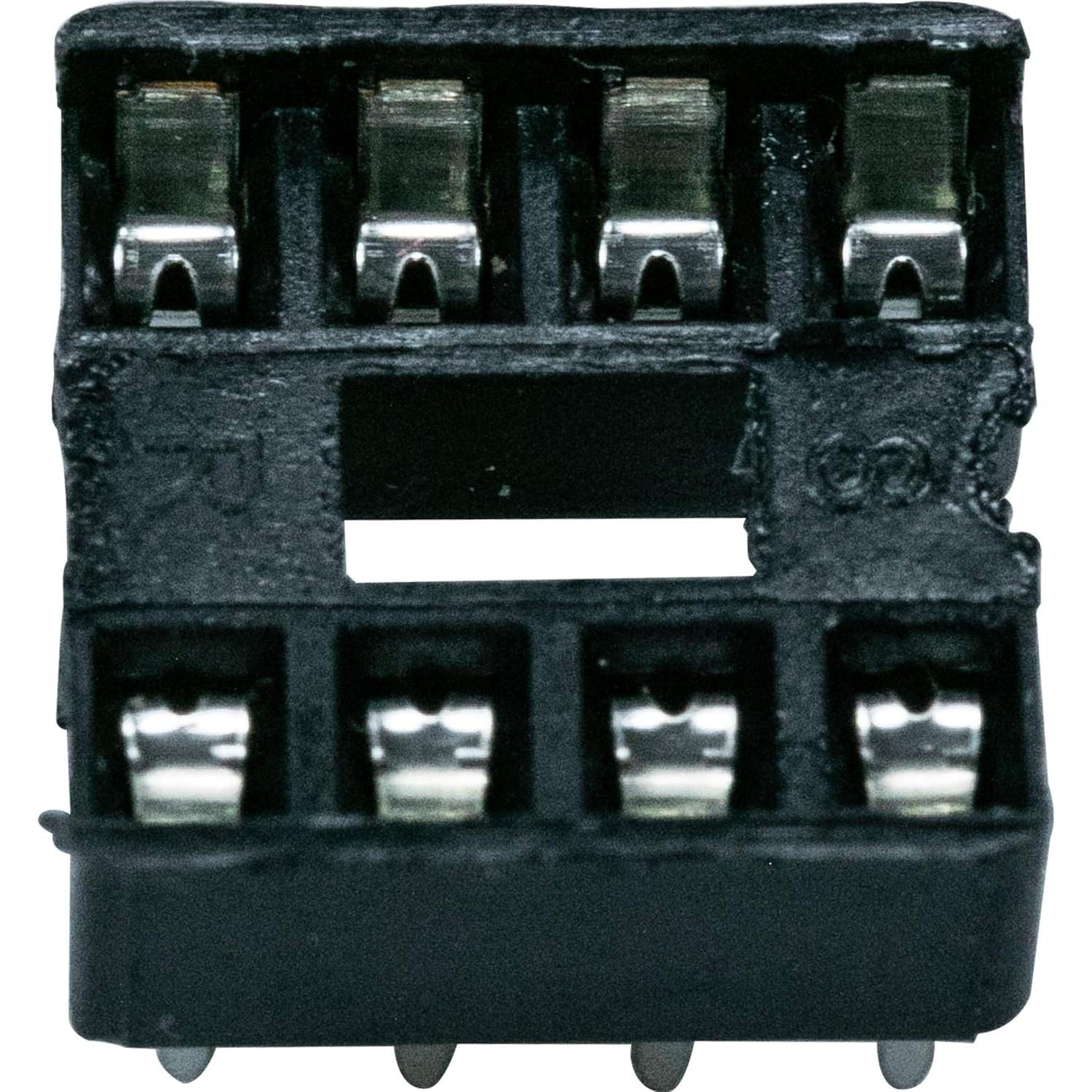 15 Zócalos IC DIP 8 Pines Risingsaplings Soldadura 2.54mm