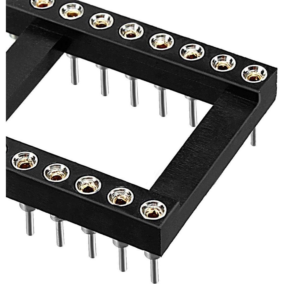 Adaptador Zócalo IC DIP 6pcs uxcell 2.54mm 40 Pines