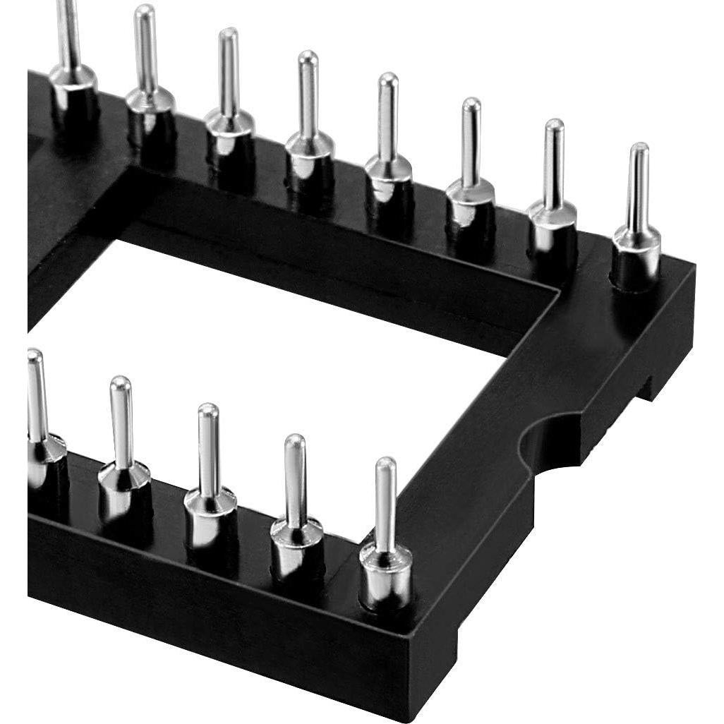 Adaptador Zócalo IC DIP 6pcs uxcell 2.54mm 40 Pines