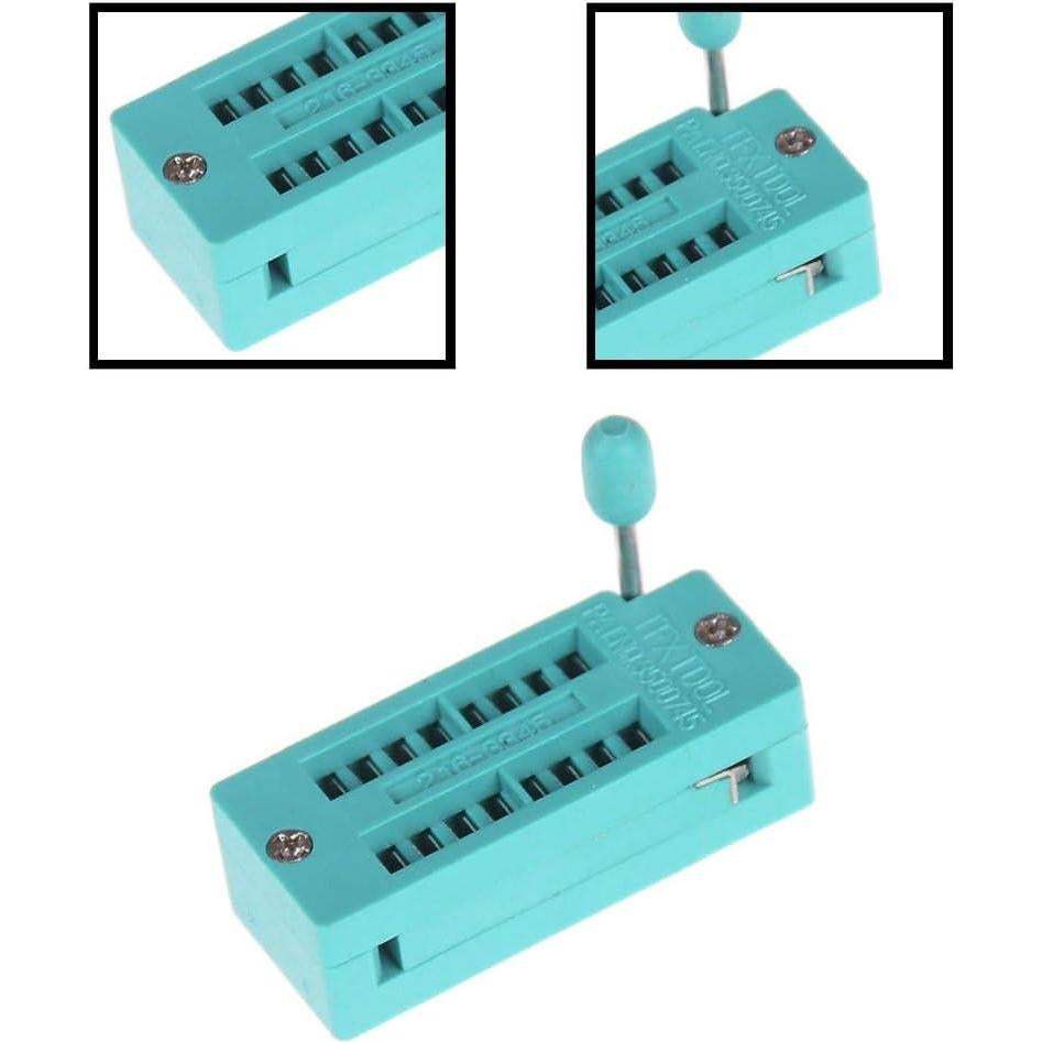 Socket de Prueba ZIF 16 Pines Ximimark - 4 Piezas 2.54mm