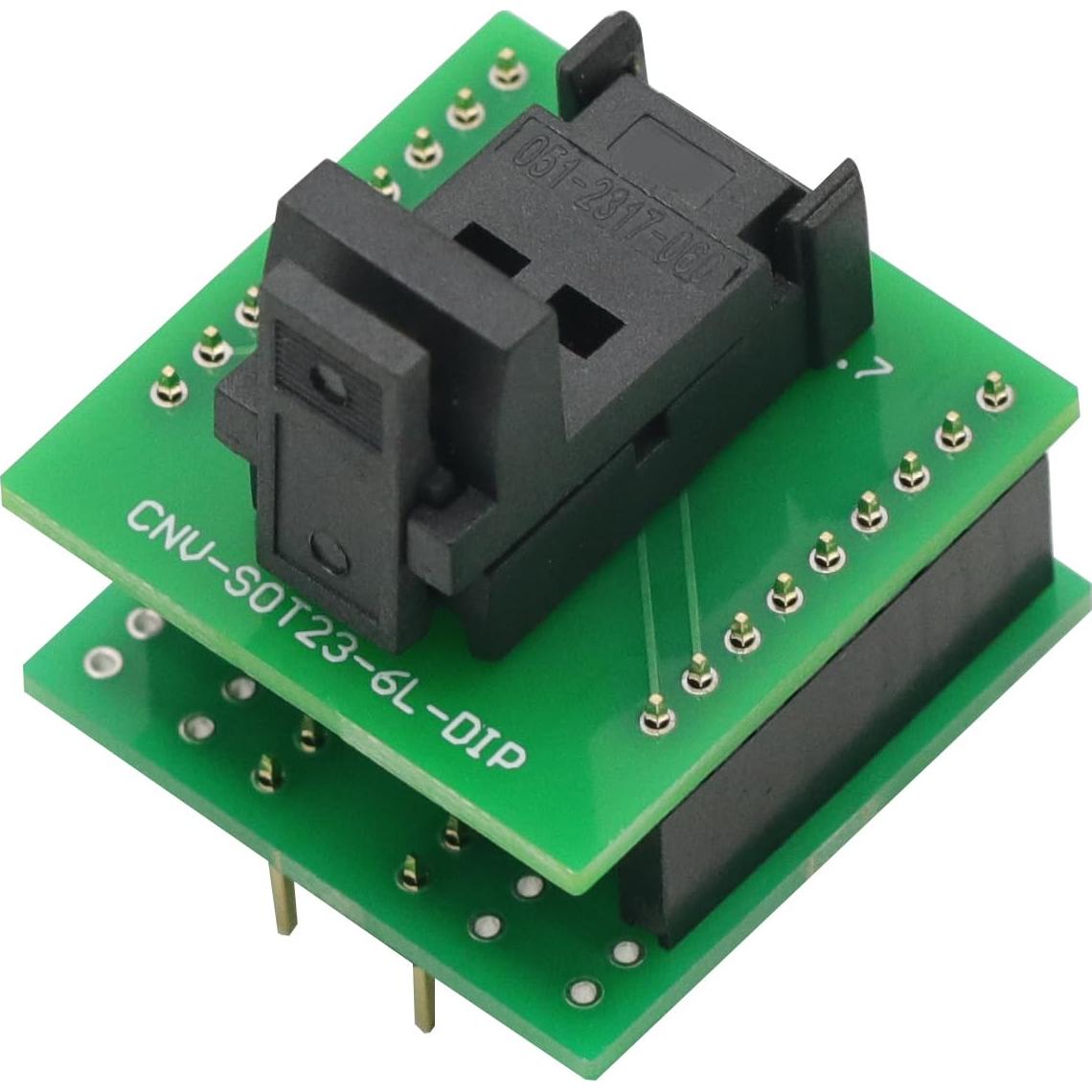 Adaptador de Programador IC SOT23-6L a DIP6 GODIYMODULES