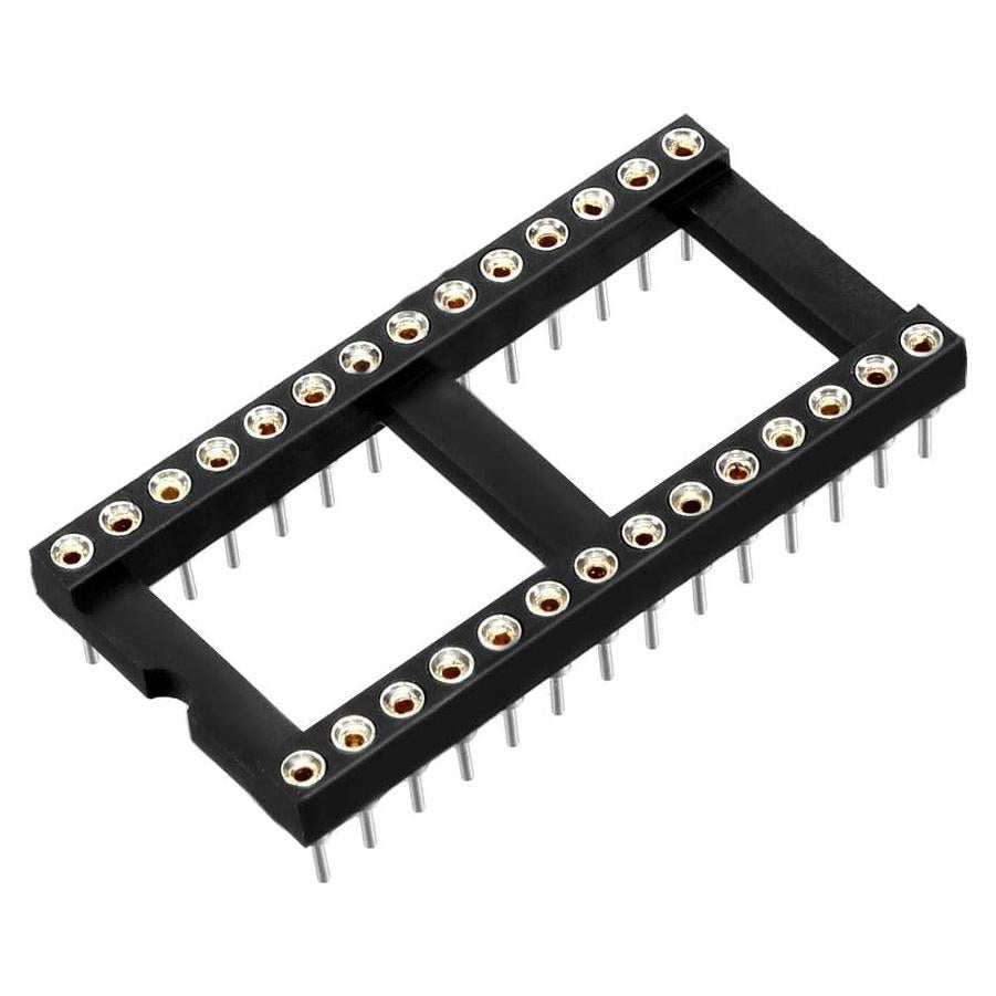 Zócalo DIP IC 28 Pines uxcell 2.54mm para Placa PCB