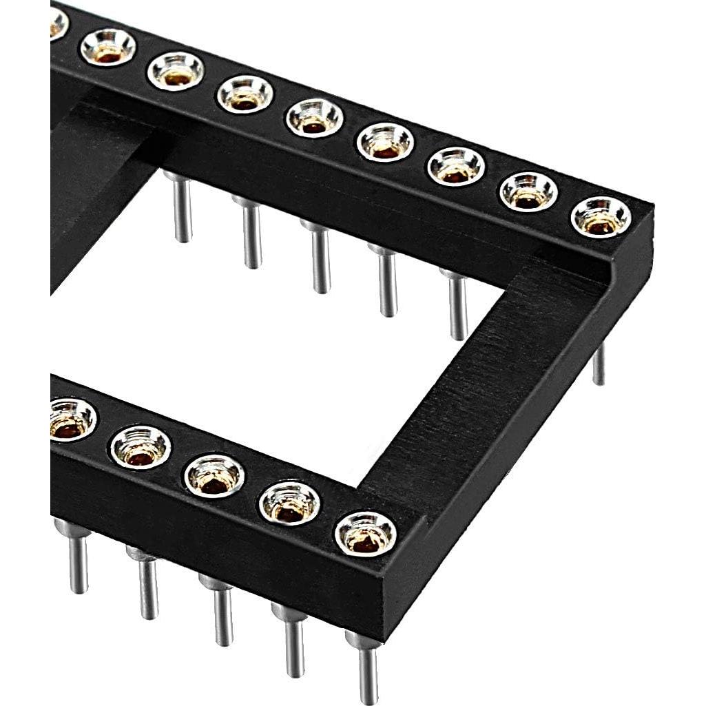 Zócalo DIP IC 28 Pines uxcell 2.54mm para Placa PCB