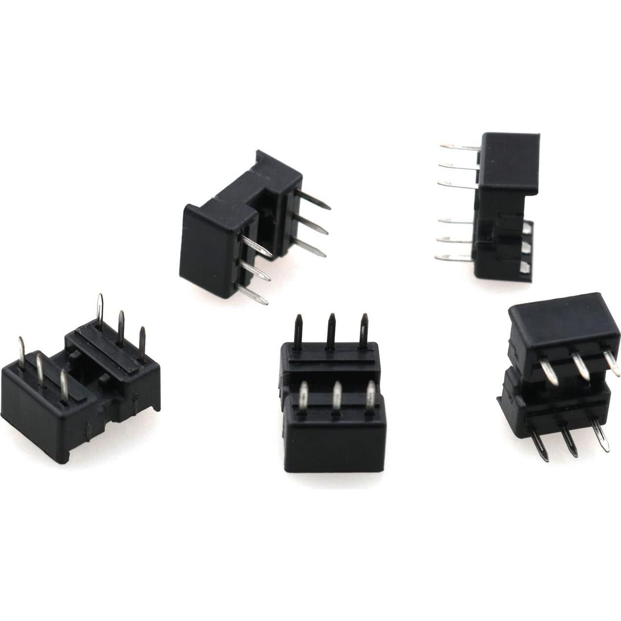 Zócalo IC DIP 6 Pines TAODAN 80 PCS Adaptador Soldadura
