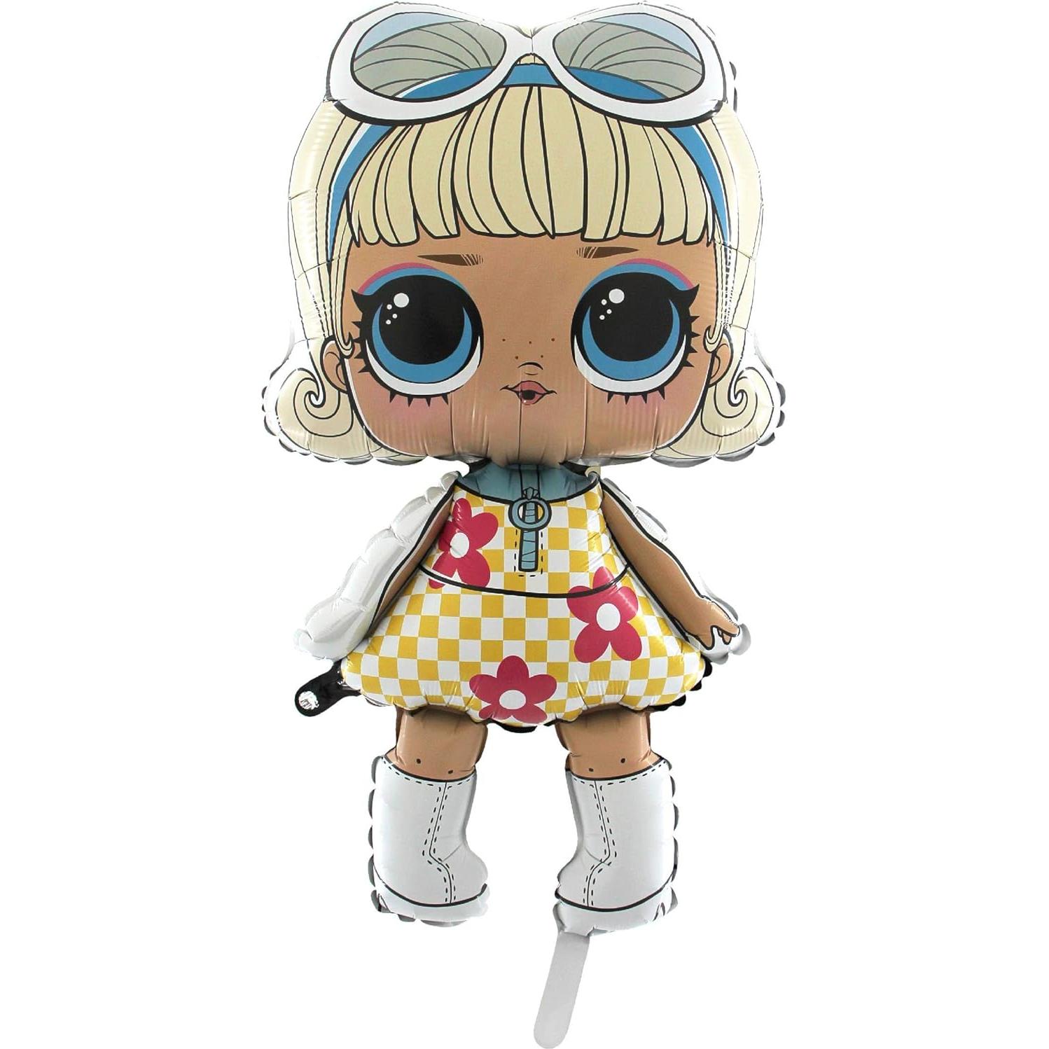 Paquete de 4 Globos de Fiesta Toyland® LOL - 96.5 cm