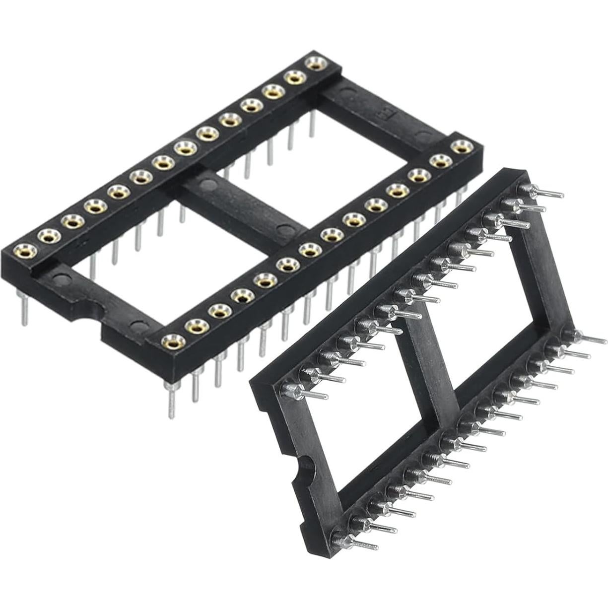 Zócalo DIP IC 28 Pines Doble Fila MECCANIXITY 12 Pcs