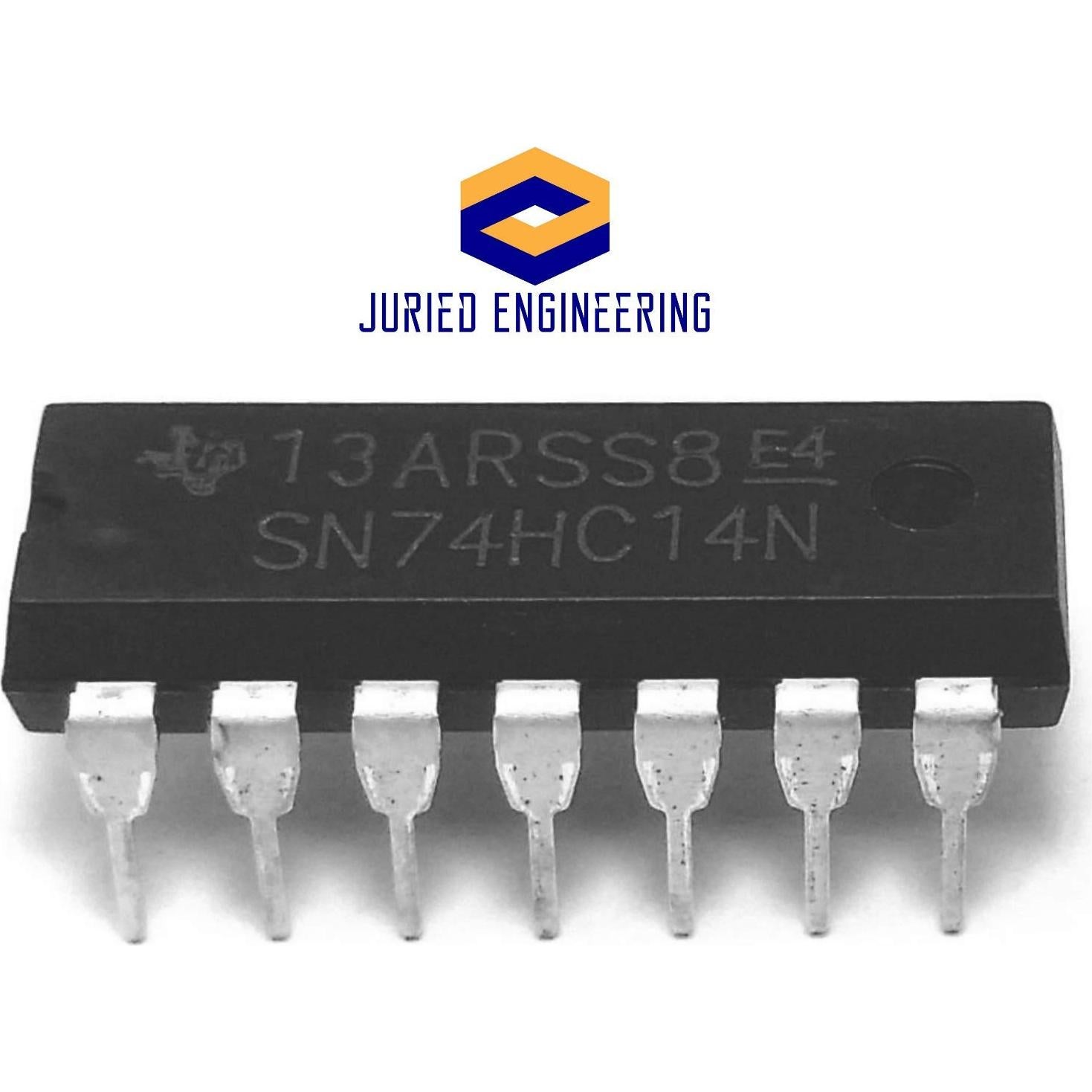 Inversores Schmitt-Trigger SN74HC14N Texas Instruments DIP-14