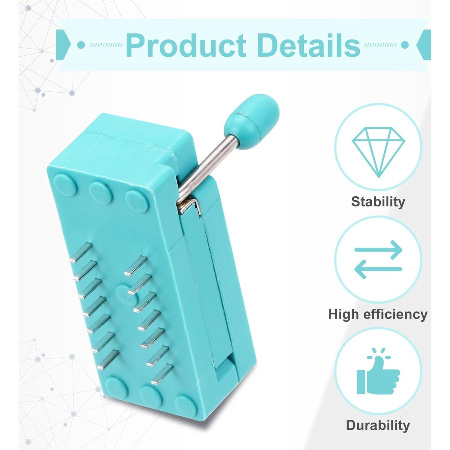 Zócalo de Prueba ZIF IC Universal MECCANIXITY 6 Pcs 2.54mm