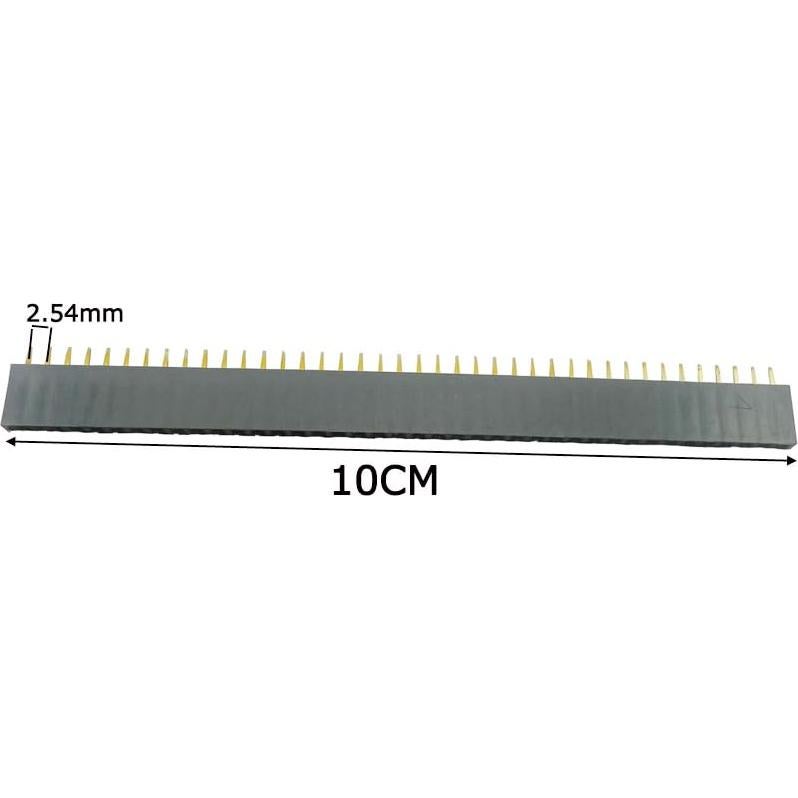 Conector de Pin Femenino 40 Pines 2.54mm Ferwooh - 20PCS