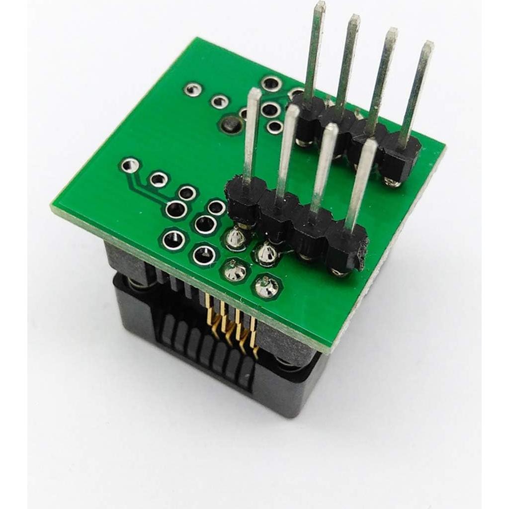 Adaptador Socket HiLetgo SOIC8 SOP8 a DIP8 EZ Programador