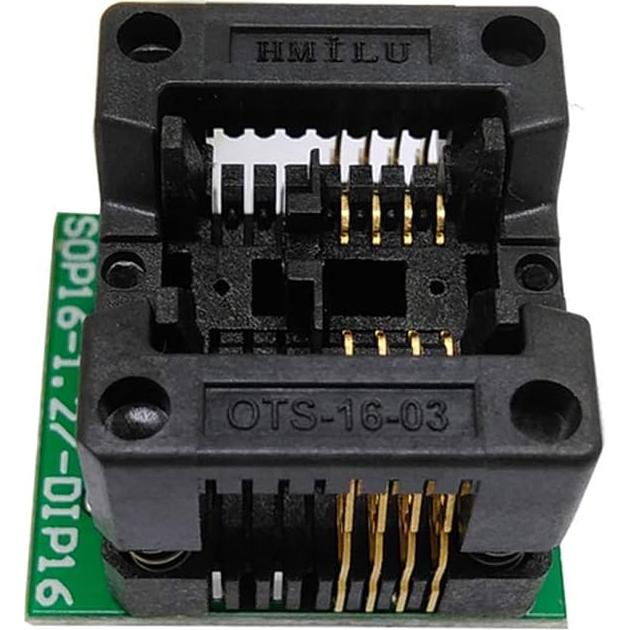 Adaptador Socket HiLetgo SOIC8 SOP8 a DIP8 EZ Programador
