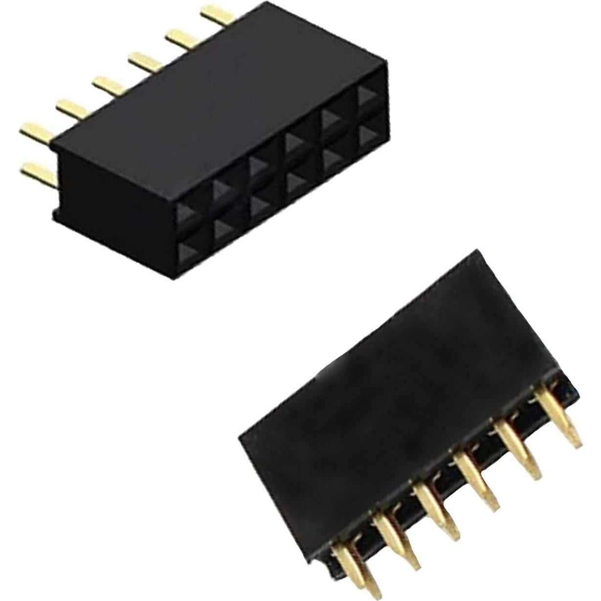 Conector de cabecera hembra 2x6Pin Sopepoyie 12 pines 20PCS