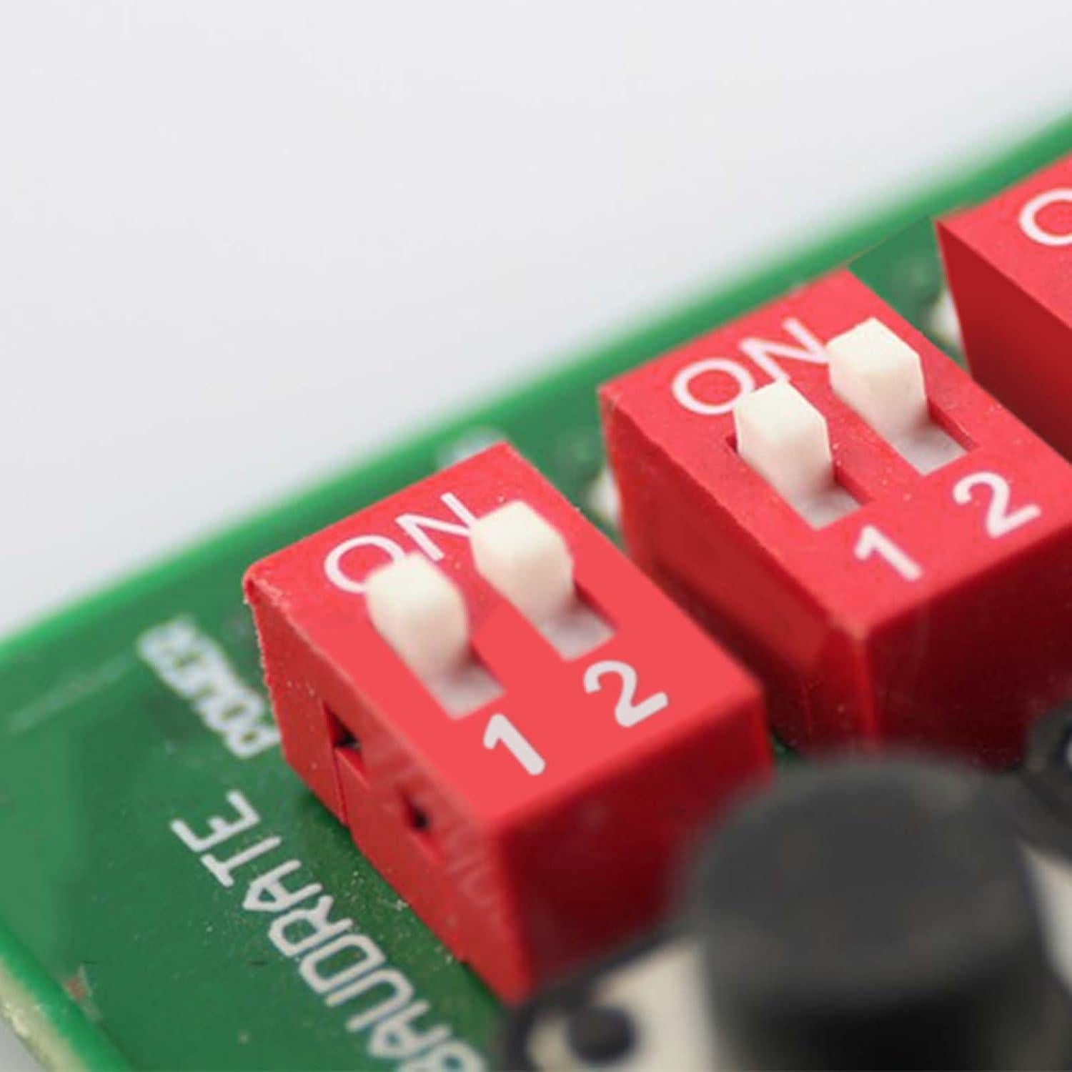 20 Interruptores Dip Deslizantes 2 Pines Juasky 2.54mm PCB