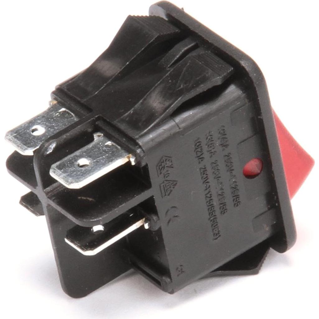 Interruptor Rocker Iluminado Rojo Randell EL SWT610BE