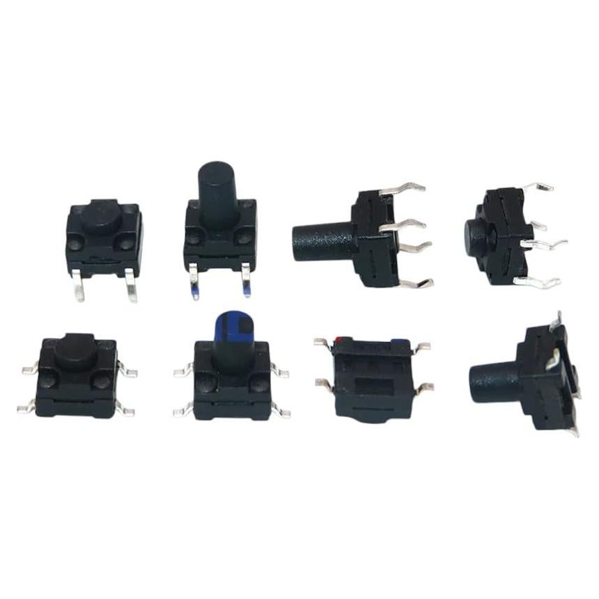 Interruptor Táctil Mini Botón 20PCS NIDMETNSUJRA 6x6mm