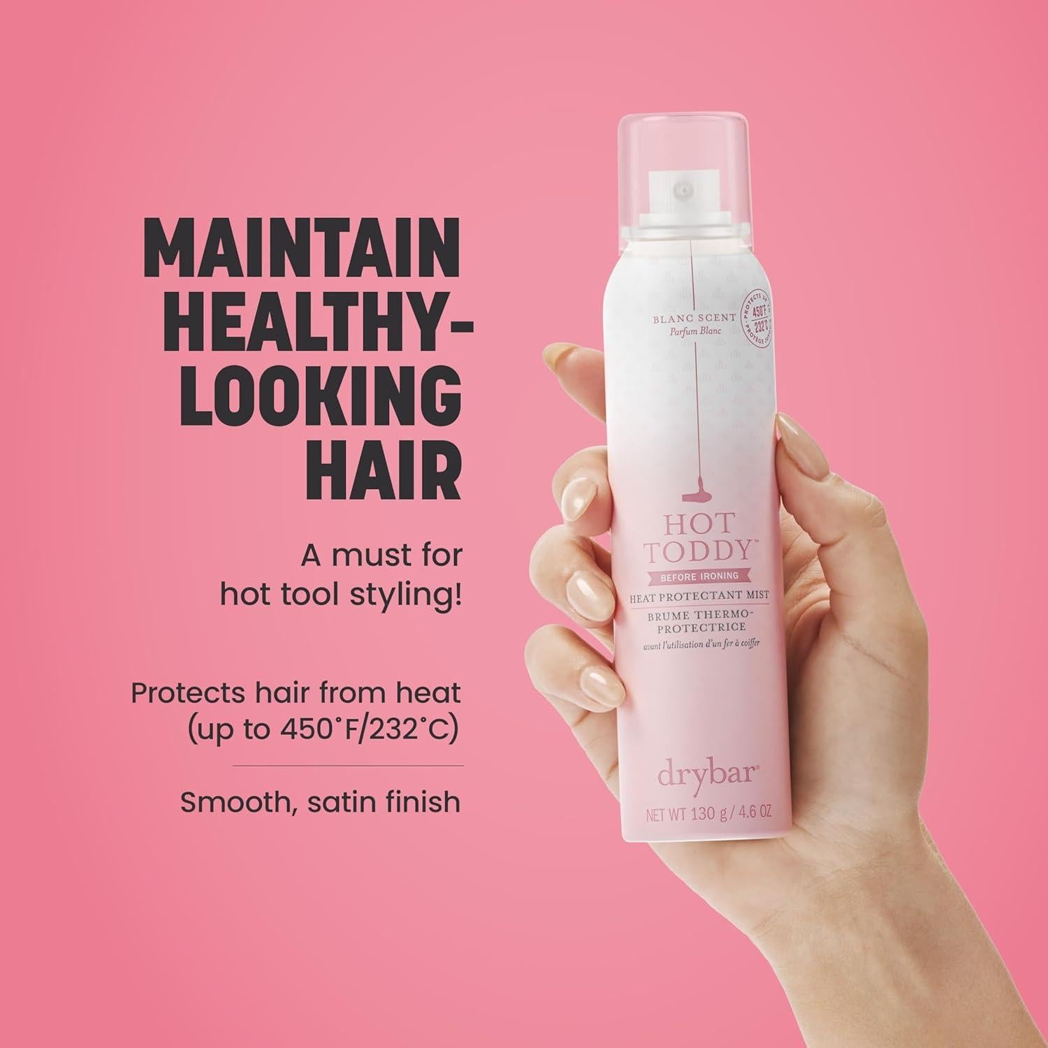 Drybar Hot Toddy Mist Protector Térmico 130g - Spray Ligero