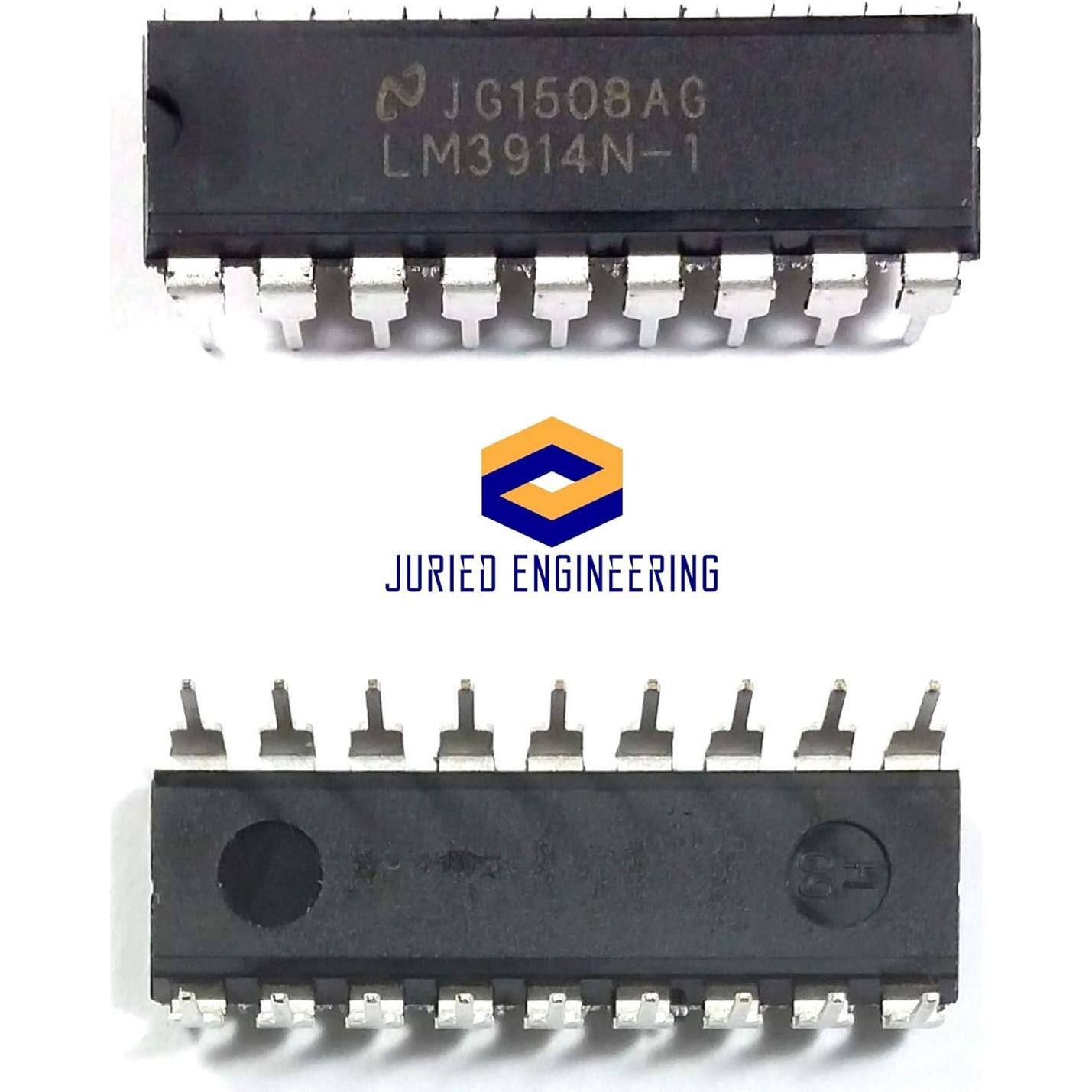 Controlador de Pantalla de Gráficos LM3914N-1 para LEDs - 2 Unidades