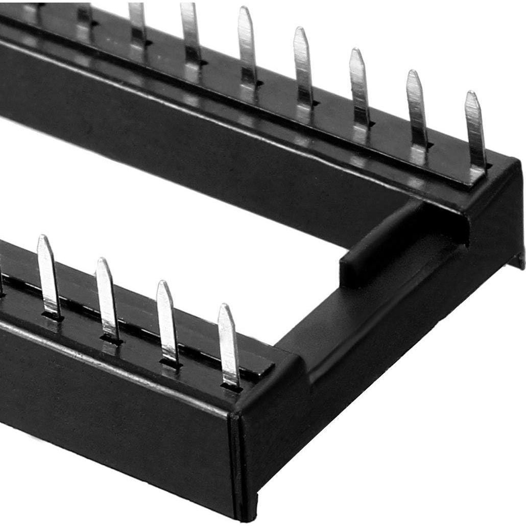 Zócalo DIP IC uxcell 28 Pines 2.54mm para Placa PCB