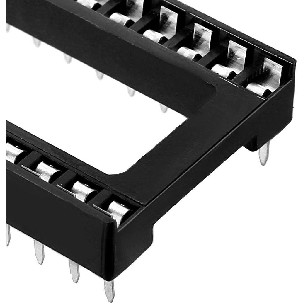 Zócalo DIP IC uxcell 28 Pines 2.54mm para Placa PCB