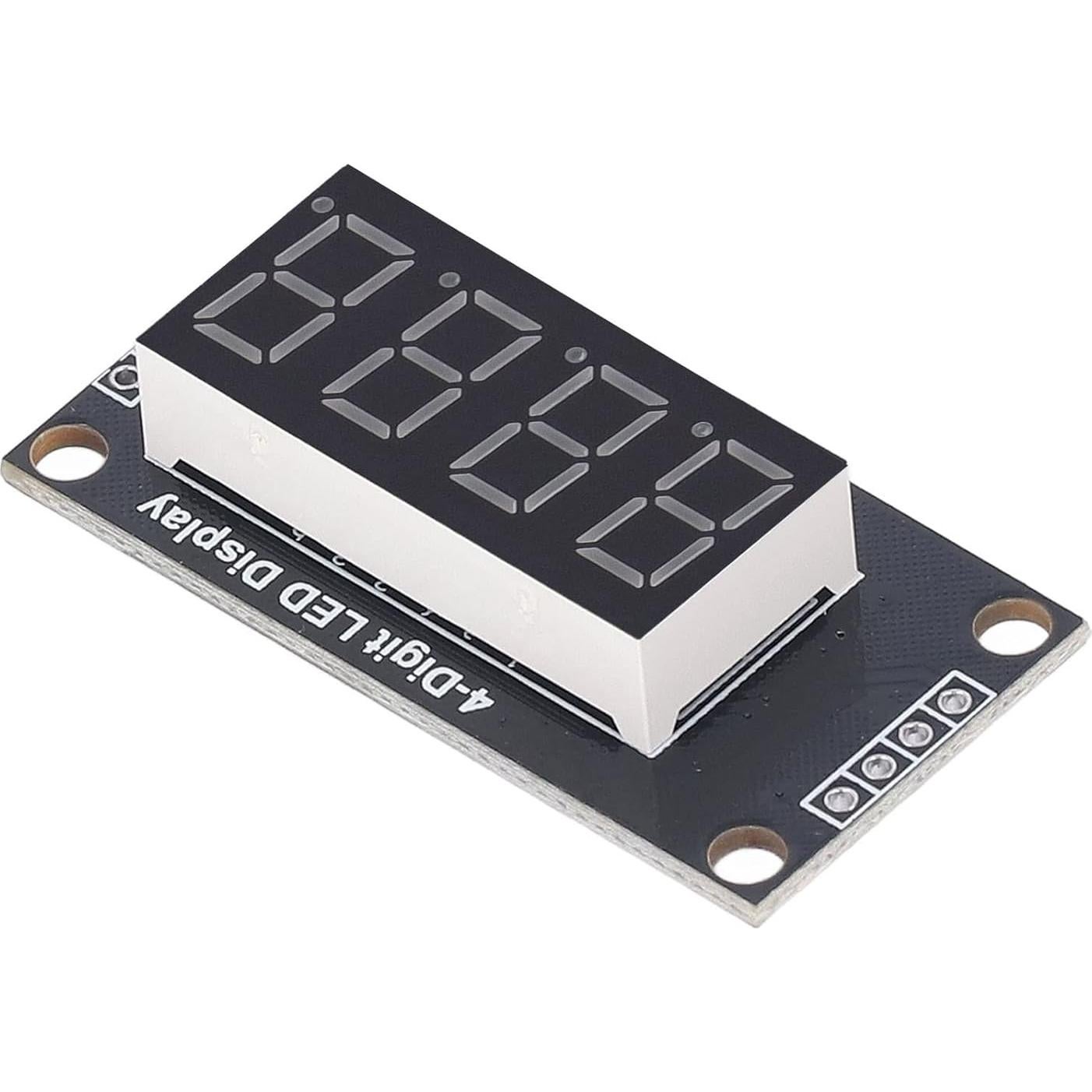 Módulo de Pantalla Digital LED 4 Dígitos TM1637 0.91 cm Amarillo