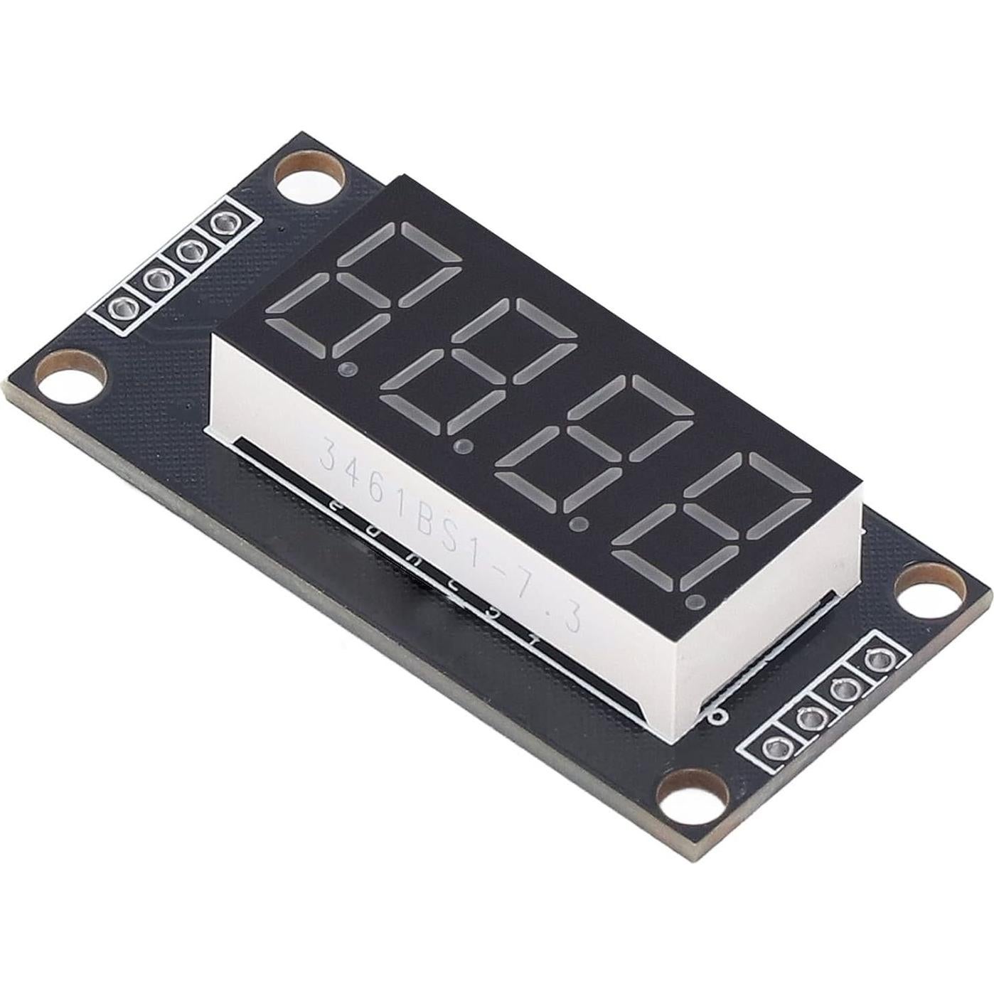 Módulo de Pantalla Digital LED 4 Dígitos TM1637 0.91 cm Amarillo