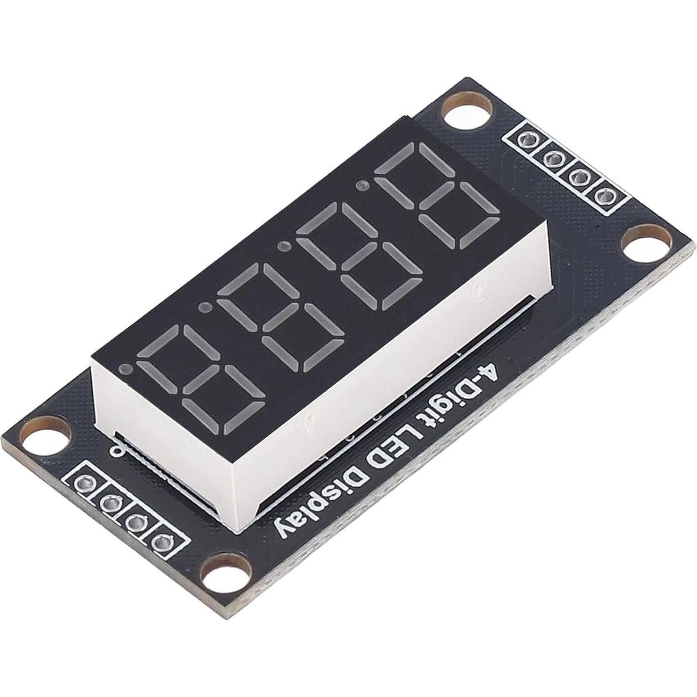 Módulo de Pantalla Digital LED 4 Dígitos TM1637 0.91 cm Amarillo