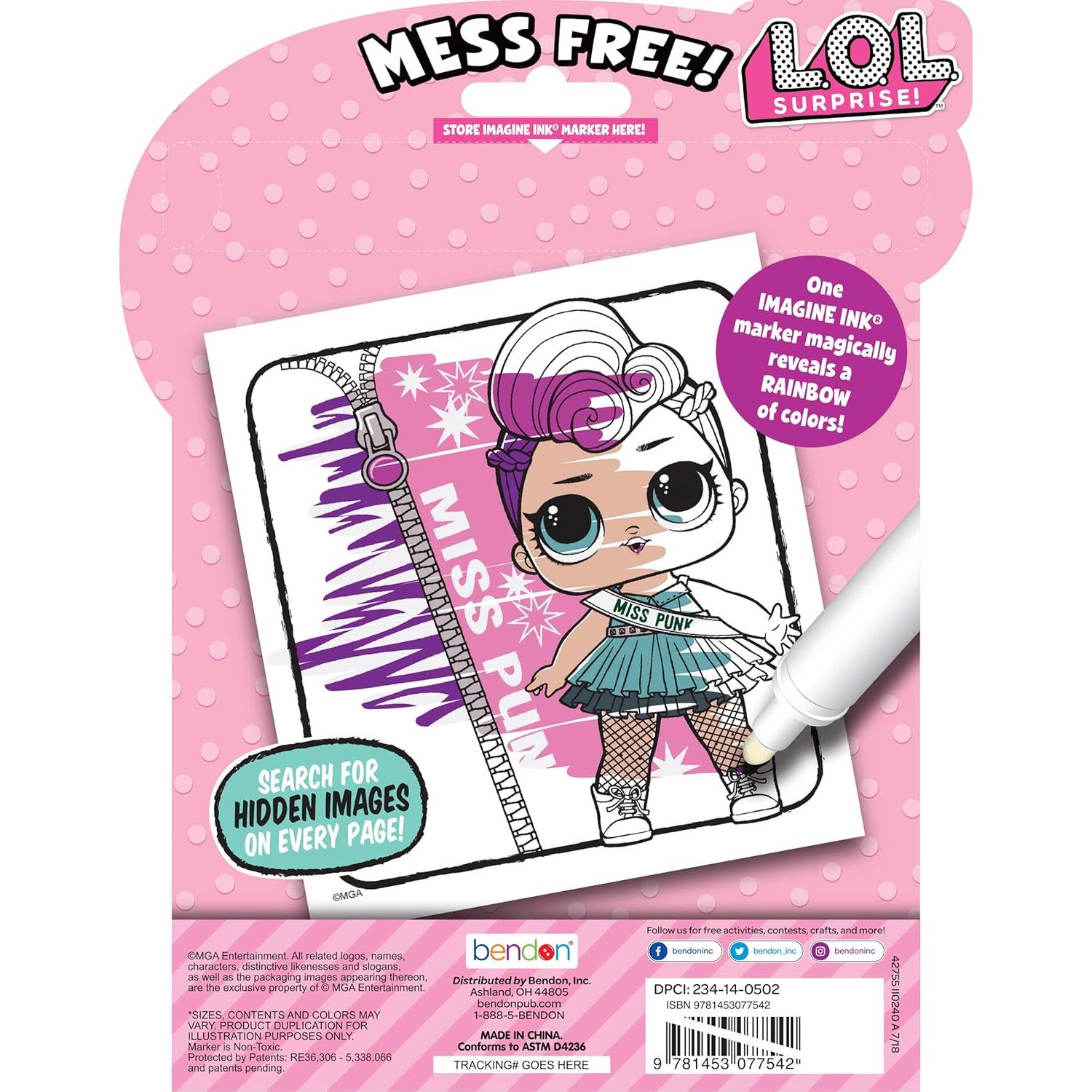 Libro de Actividades L.O.L. Surprise! Bendon 24 Páginas