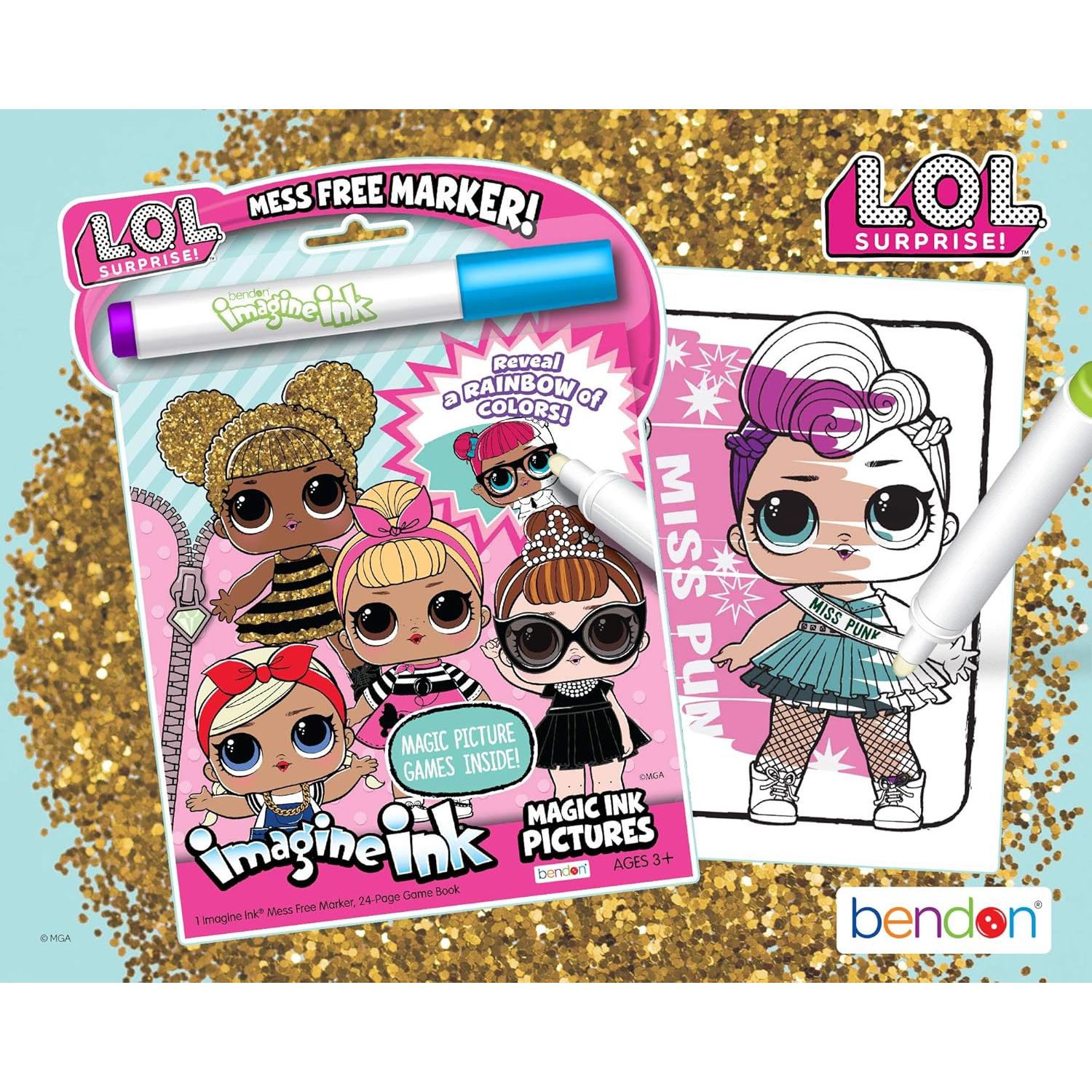 Libro de Actividades L.O.L. Surprise! Bendon 24 Páginas