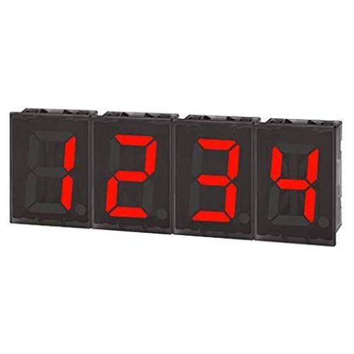 Pantalla LED 7-Segmento Autonics DS40-RR 22.4x40mm Rojo