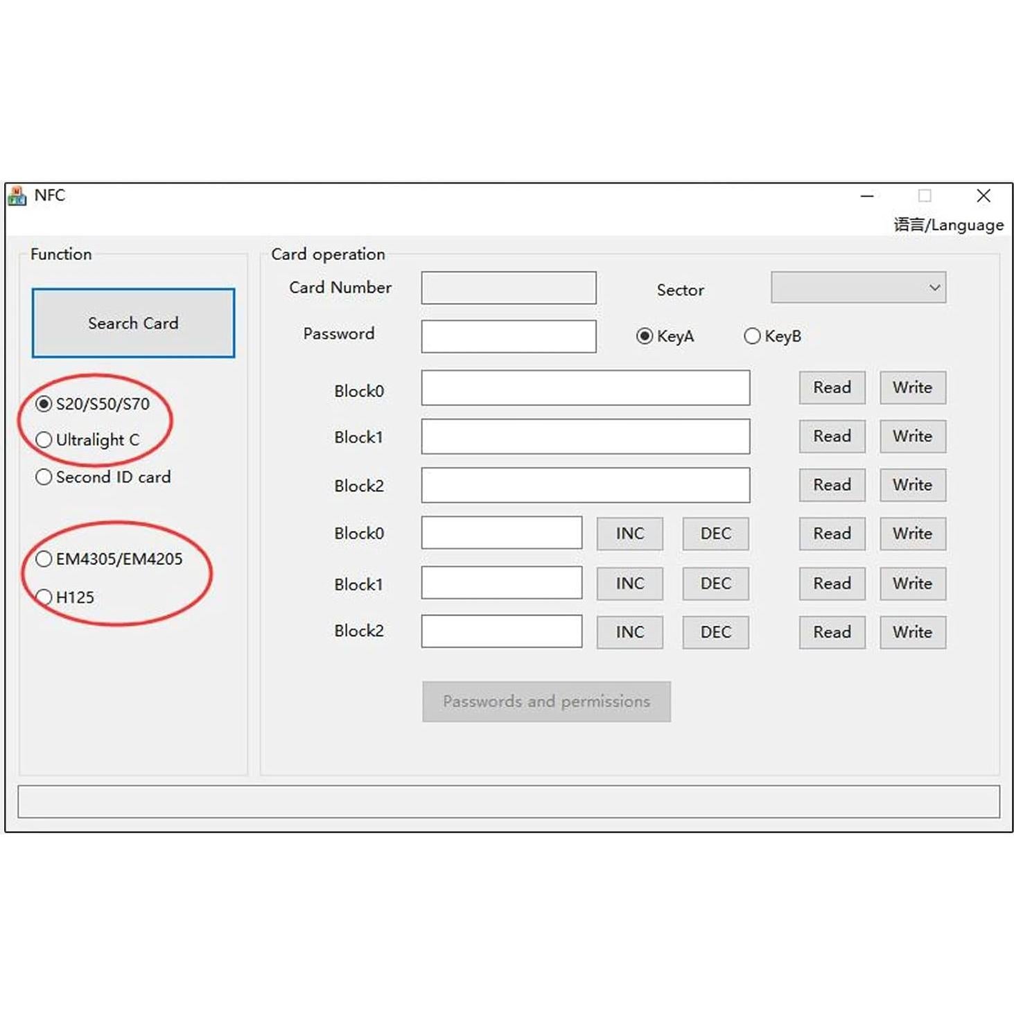 Lector y Escritor RFID Symcode MJ-Q71-W 125KHz/13.56MHz USB