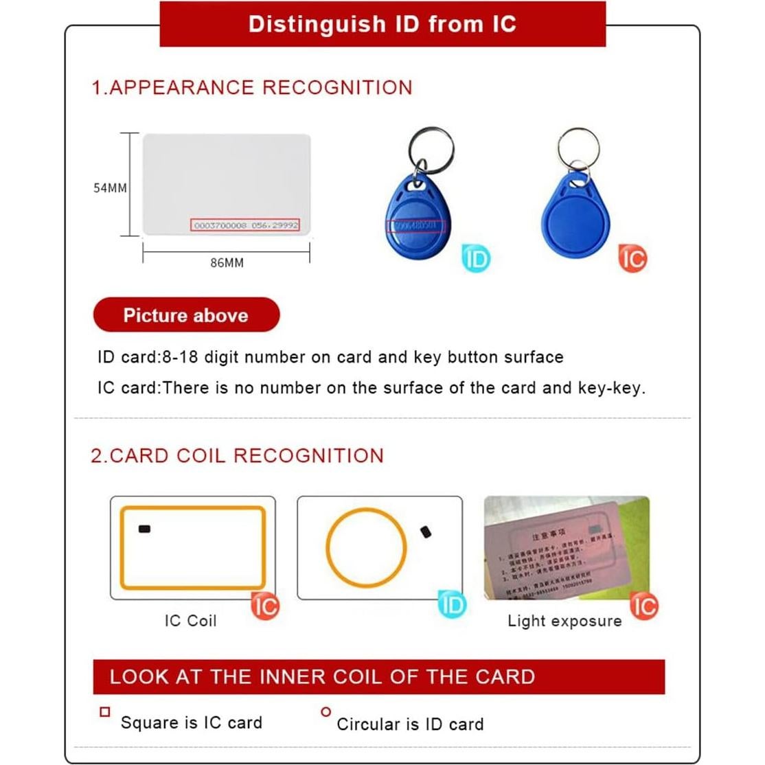 Lector de Tarjeta RFID USB HiLetgo EM4100 125kHz Plug and Play