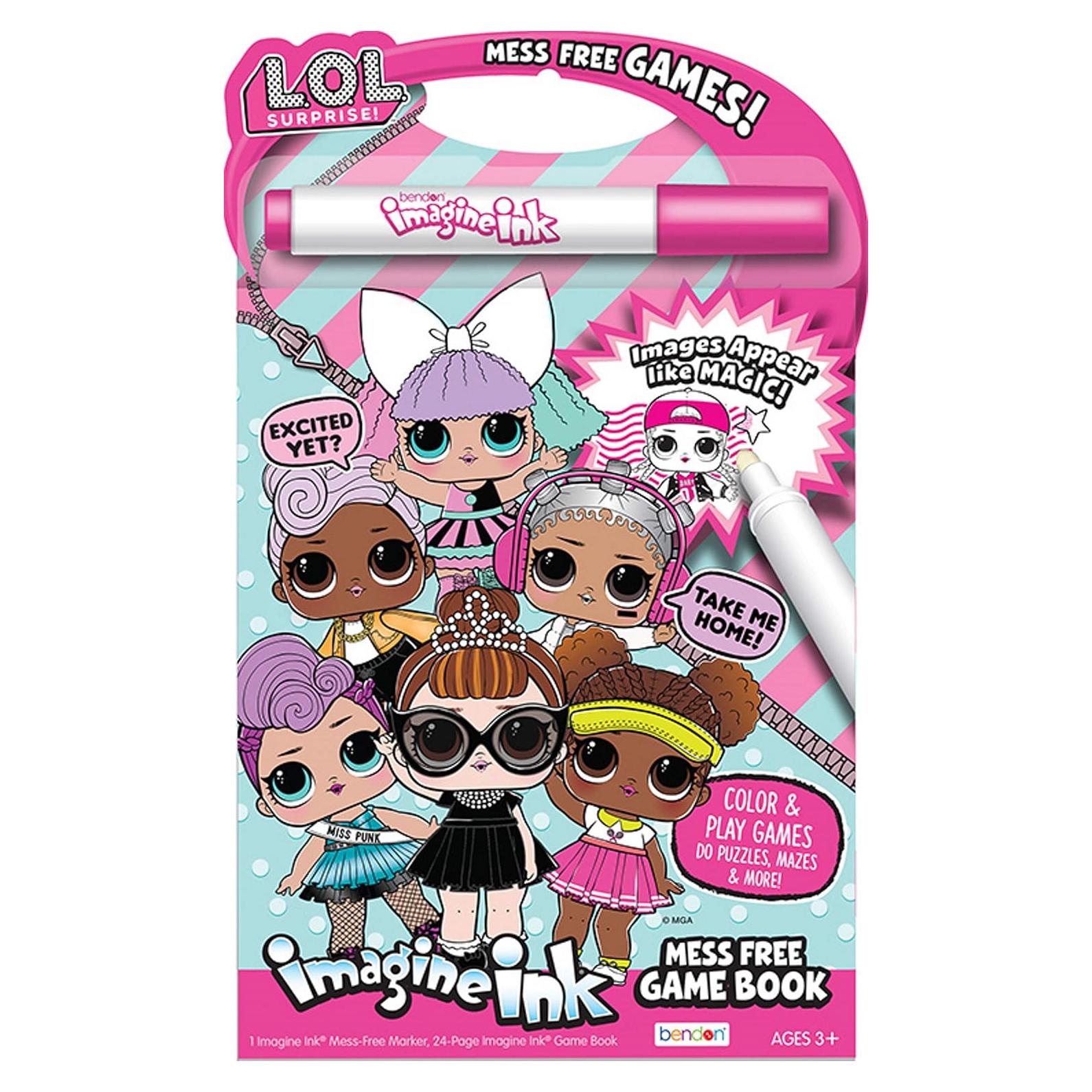 Libro de Juegos Bendon L.O.L. Surprise 24 Páginas