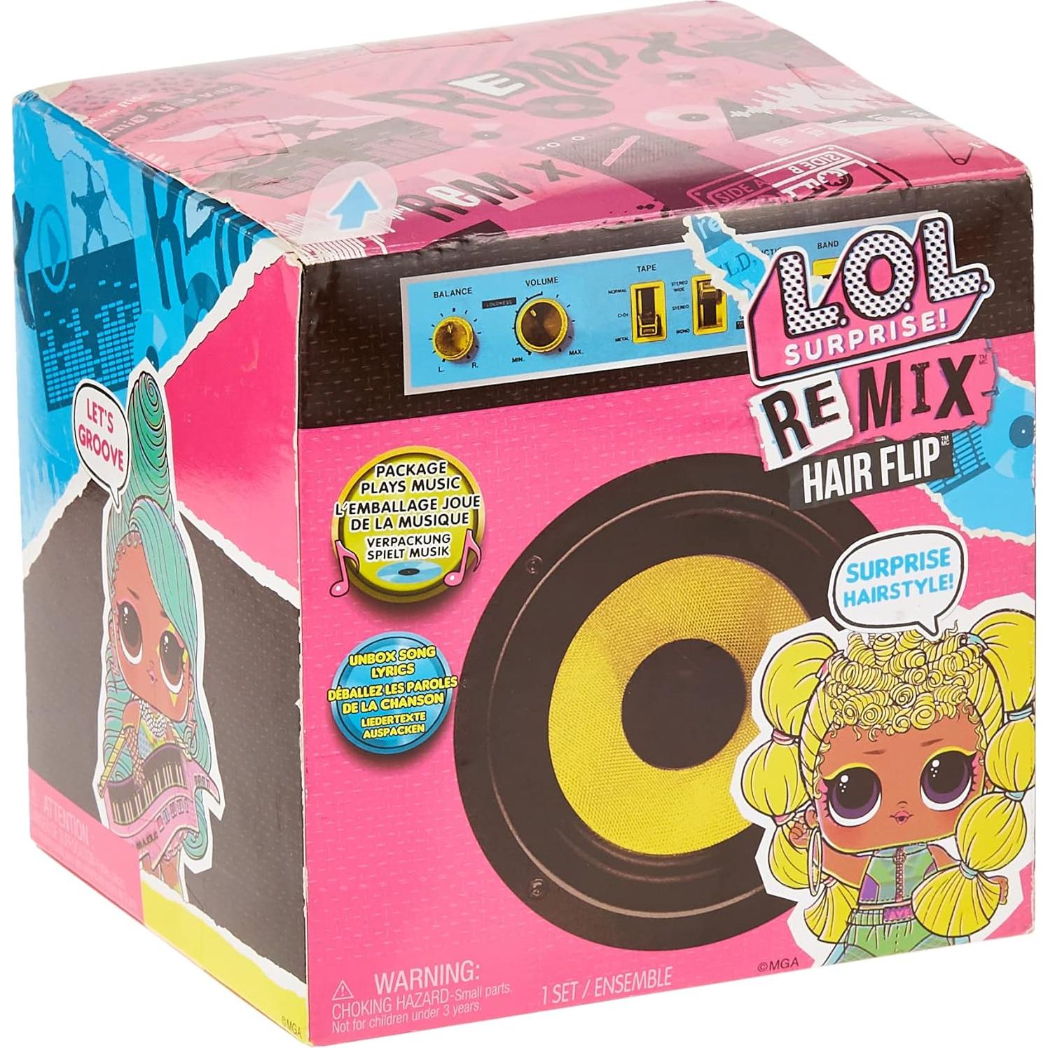 Muñeca L.O.L. Sorpresa! Remix Hairflip Tots 12 cm