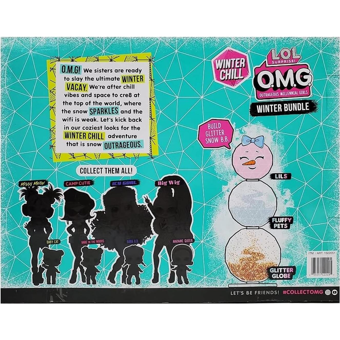 Paquete de Invierno L.O.L. O.M.G. Missy Meow y más