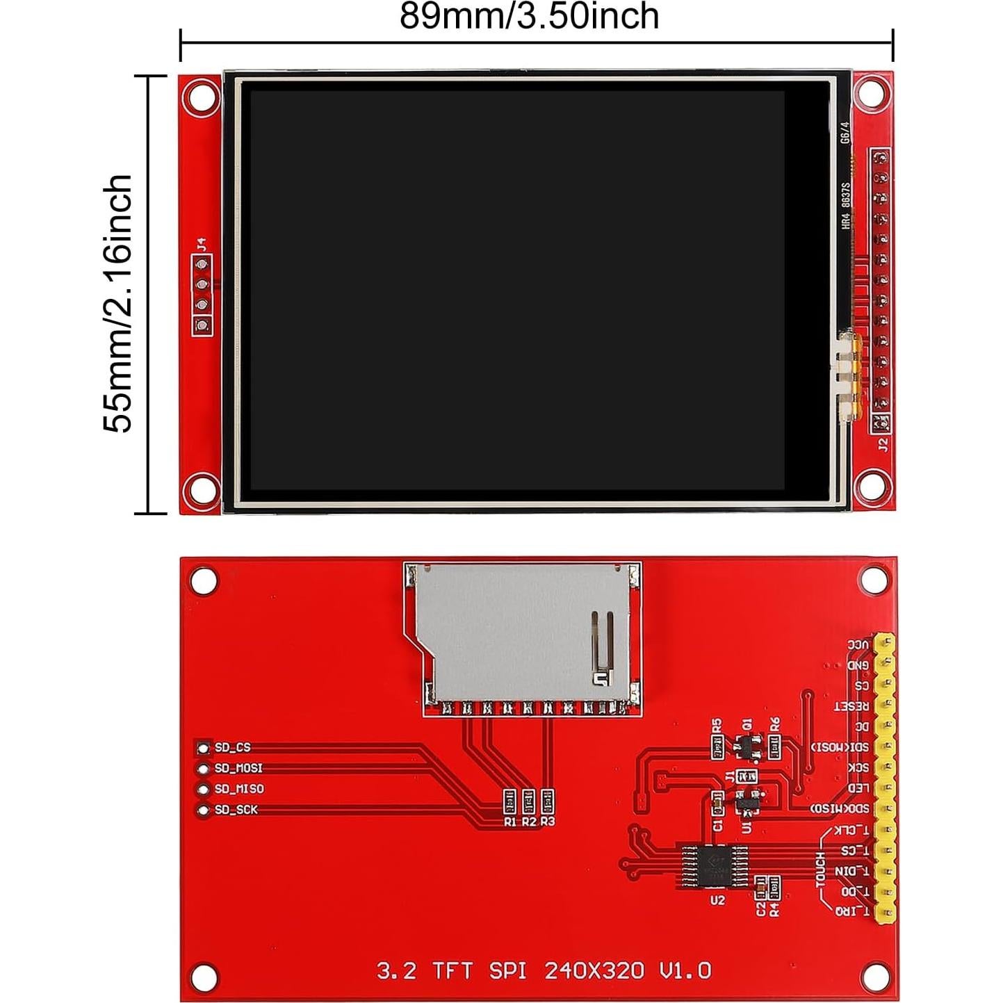 Pantalla Táctil 3.2" ILI9341 TFT LCD 240x320 con Lápiz