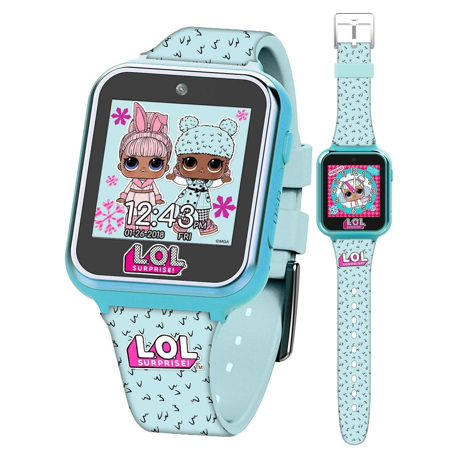 Reloj Inteligente Accutime LOL Surprise Azul Claro - Cámara, Juegos