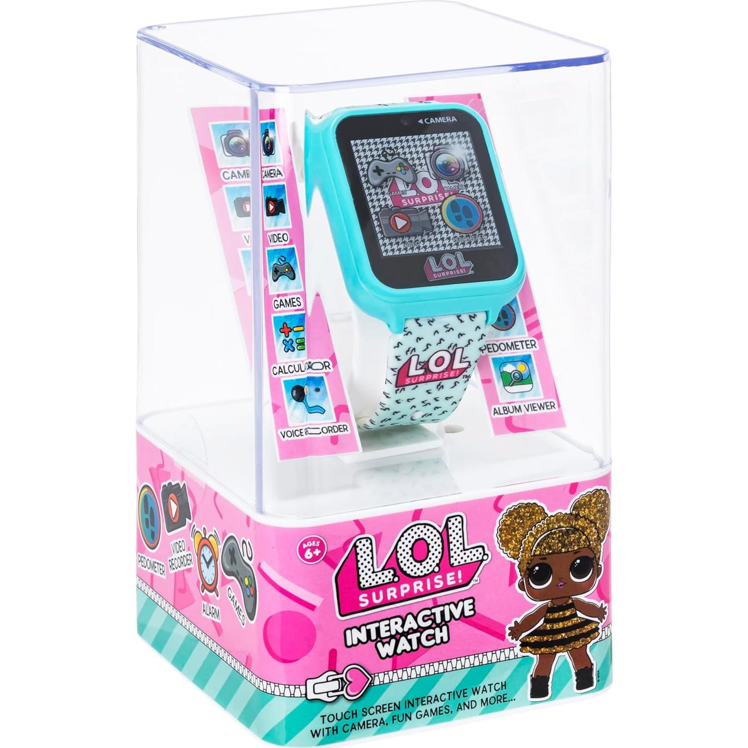 Reloj Inteligente Accutime LOL Surprise Azul Claro - Cámara, Juegos