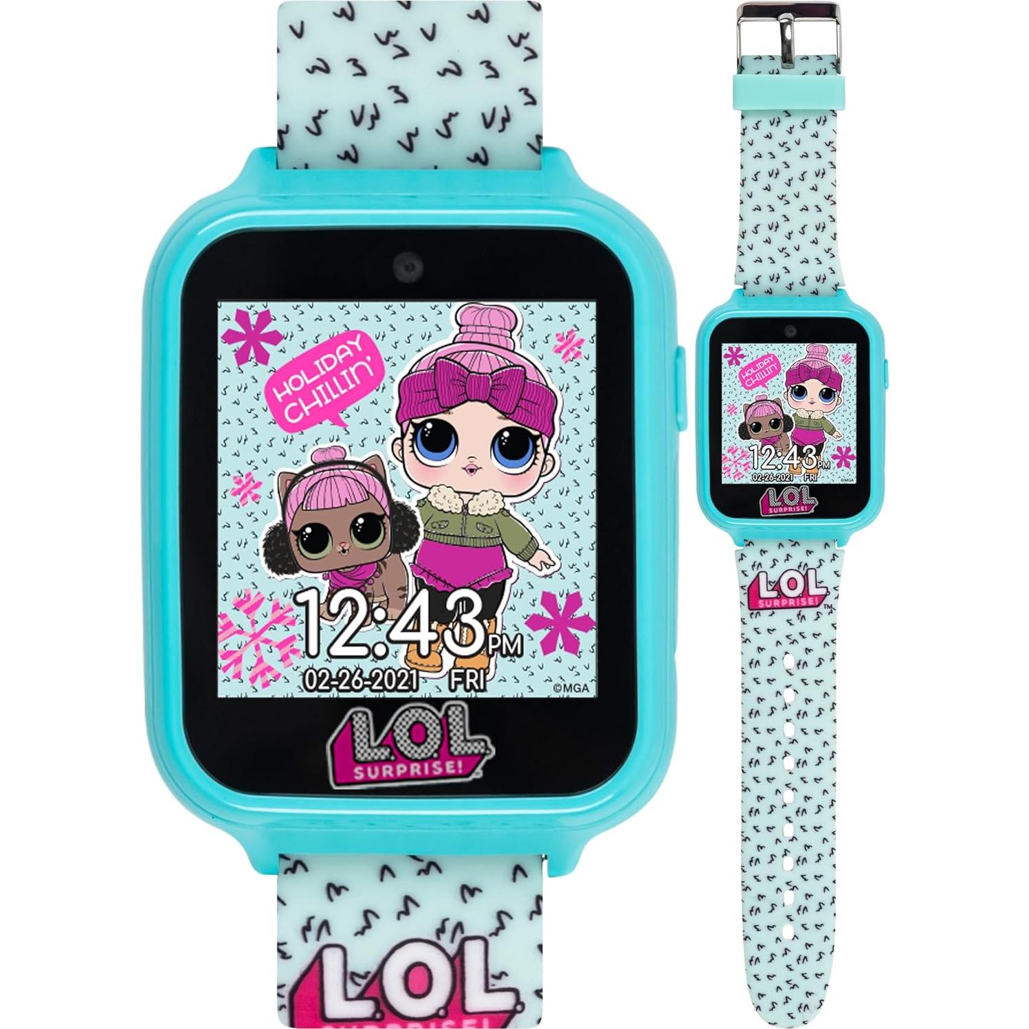 Reloj Inteligente Accutime LOL Surprise Azul Claro - Cámara, Juegos