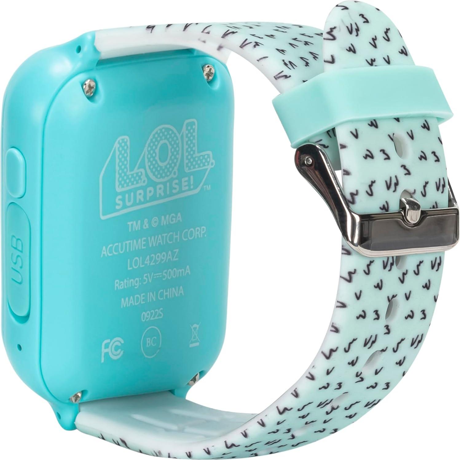 Reloj Inteligente Accutime LOL Surprise Azul Claro - Cámara, Juegos