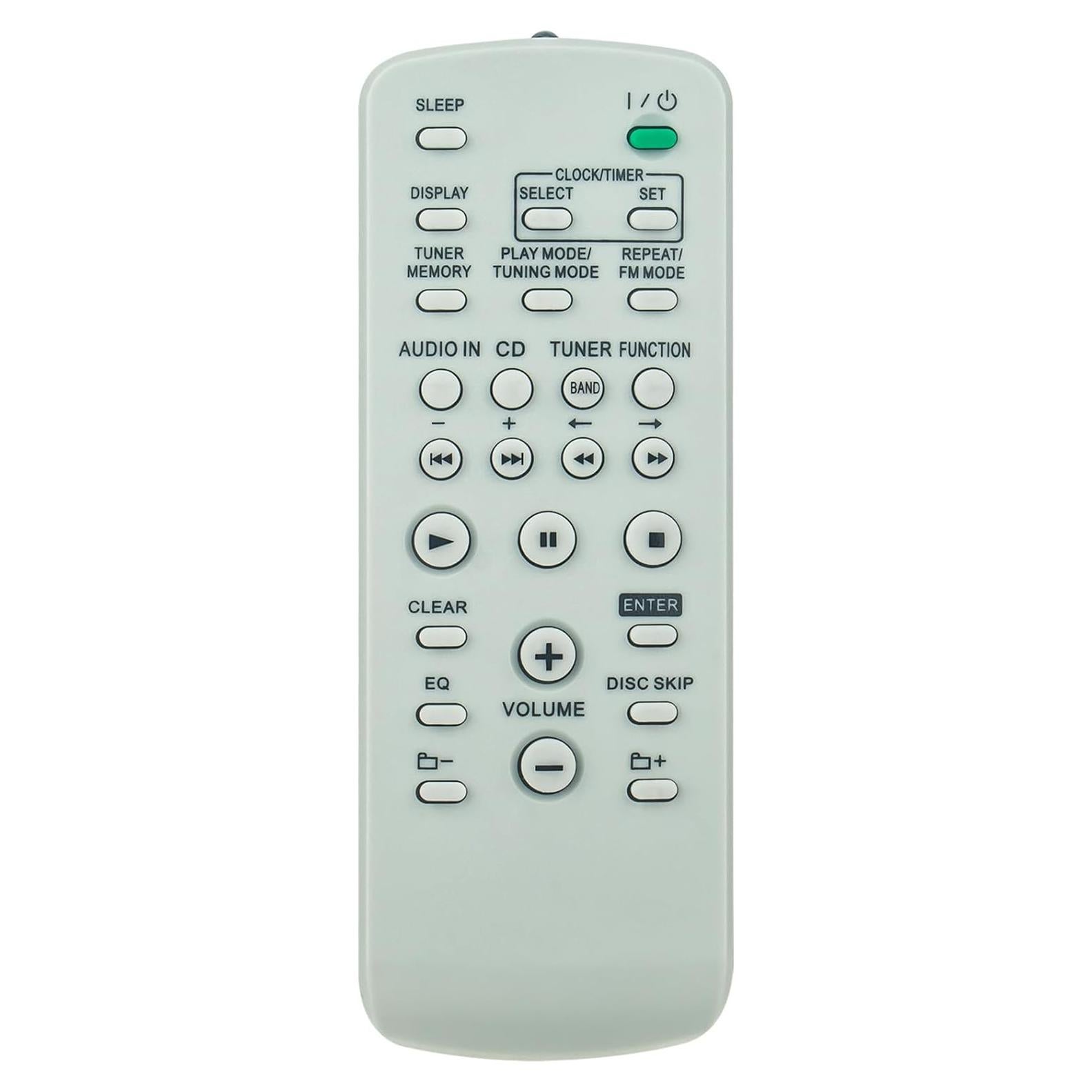 Control Remoto Reemplazo RM-SC55 para Mini Hi-Fi Sony