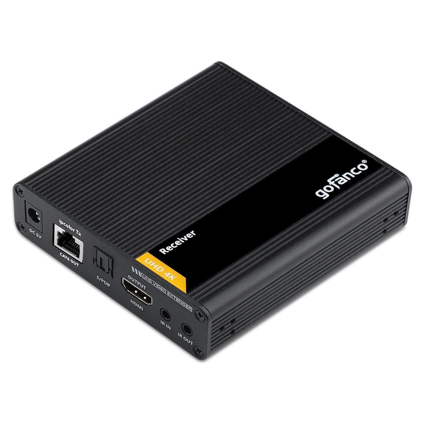 Receptor HDMI 4K gofanco HD20Ext-RX - Cascadable, 18Gbps