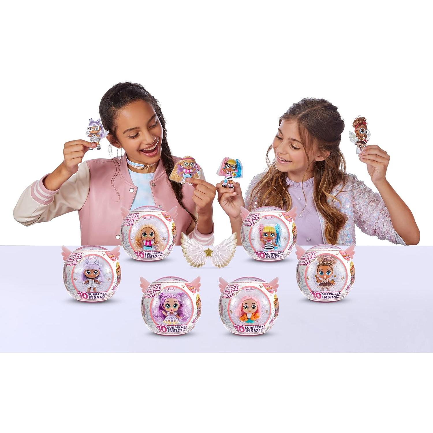 Muñeca Coleccionable ZURU Angel High Cosmo con 10 Accesorios